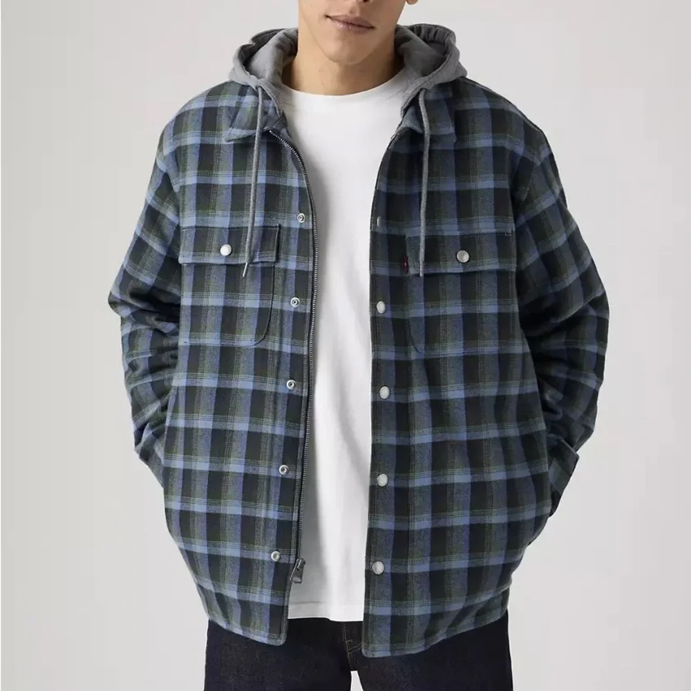 Francisco Sherpa Flannel Heavy Shirt Jacket - Picture 6 of 11